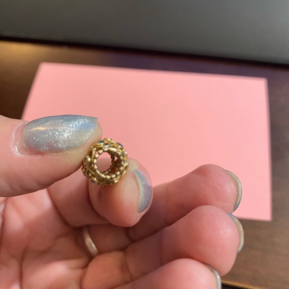 Authentic retired Pandora Ocean Treasure gold charm. - Picture 2 of 3